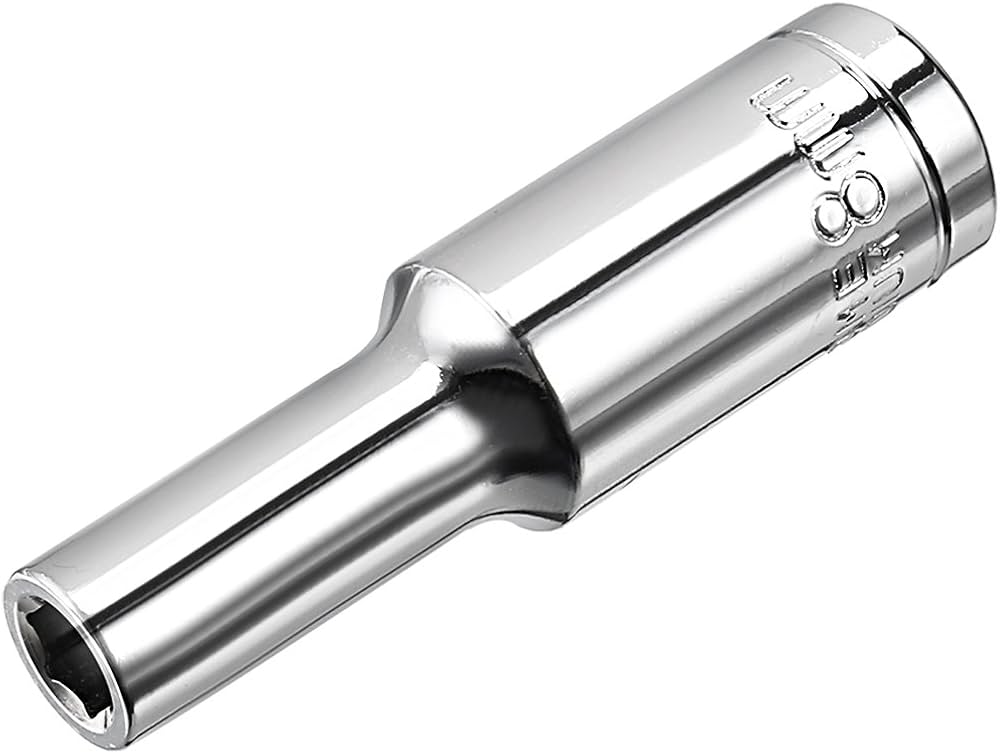 Craftshands 1/2 Inch Deep Socket | Durable Chrome Vanadium Drive Socket for Professional Use