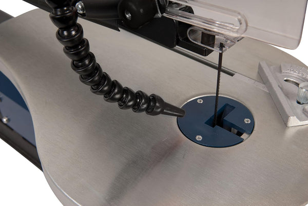 Ferm SSM1005 Cordless Electric Scroll Saw 90W | Adjustable Working Table with Dust Blowing System