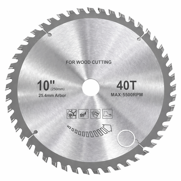 Ultra Touch 10×40T TCT Wood Cutting Saw Blade | Precision Heavy Duty Circular Blade
