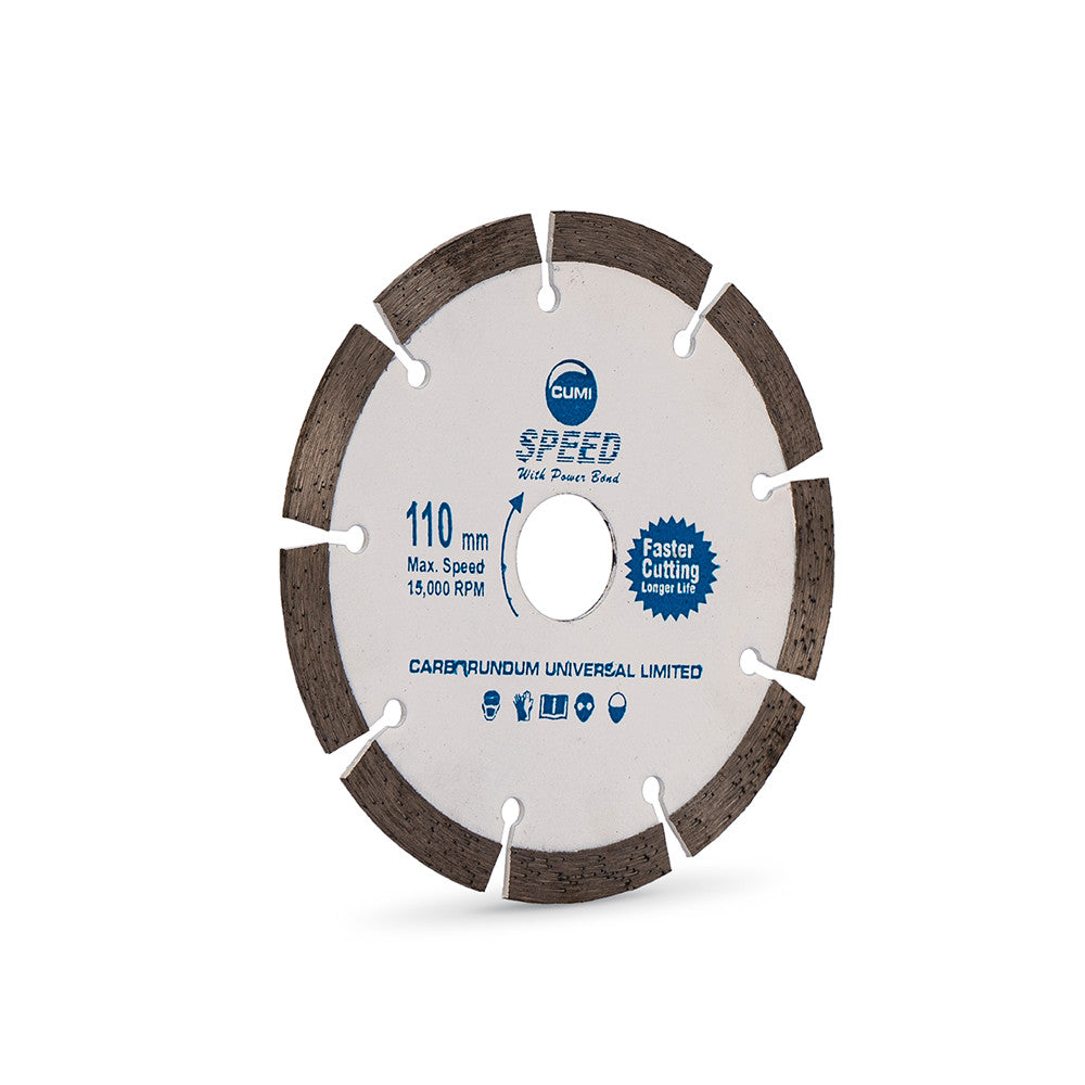 CUMI Speed Chamak Granite Cutting Saw Blade | Turbo Segmented (Wet & Dry)