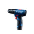 BOSCH CORDLESS DRILL KIT GSB 120-LI 10MM 12V