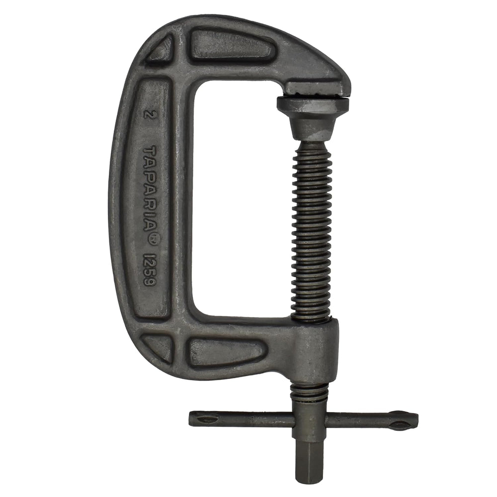 Taparia C-Clamp 1259 2Inch-55mm | Heavy Duty Steel Clamping Tool
