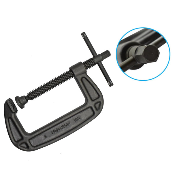 Taparia C-Clamp 1261 4Inch-105mm | Heavy Duty Steel Clamping Tool