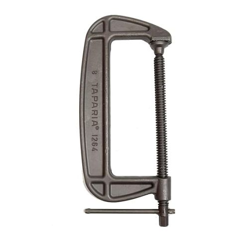 Taparia C-Clamp 1264 8Inch-205mm | Heavy Duty Steel Clamping Tool