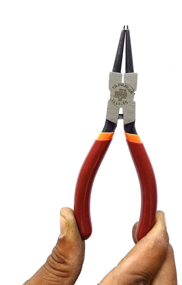 Taparia Internal Straight Nose Circlip Pliers 1441-5S | 130mm Professional Circlip Plier