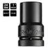 Craftshands 1 Inch Deep Impact Socket | Heavy Duty CR-MO Drive Socket for Industrial Use