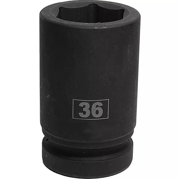 Craftshands 1 Inch Deep Impact Socket | Heavy Duty CR-MO Drive Socket for Industrial Use