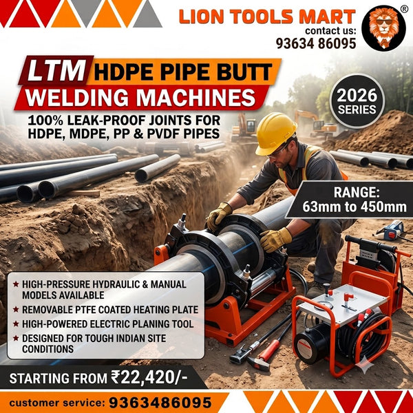 LTM-160M Electric HDPE Pipe Manual Butt Pipe Butt Fusion Welding Machine