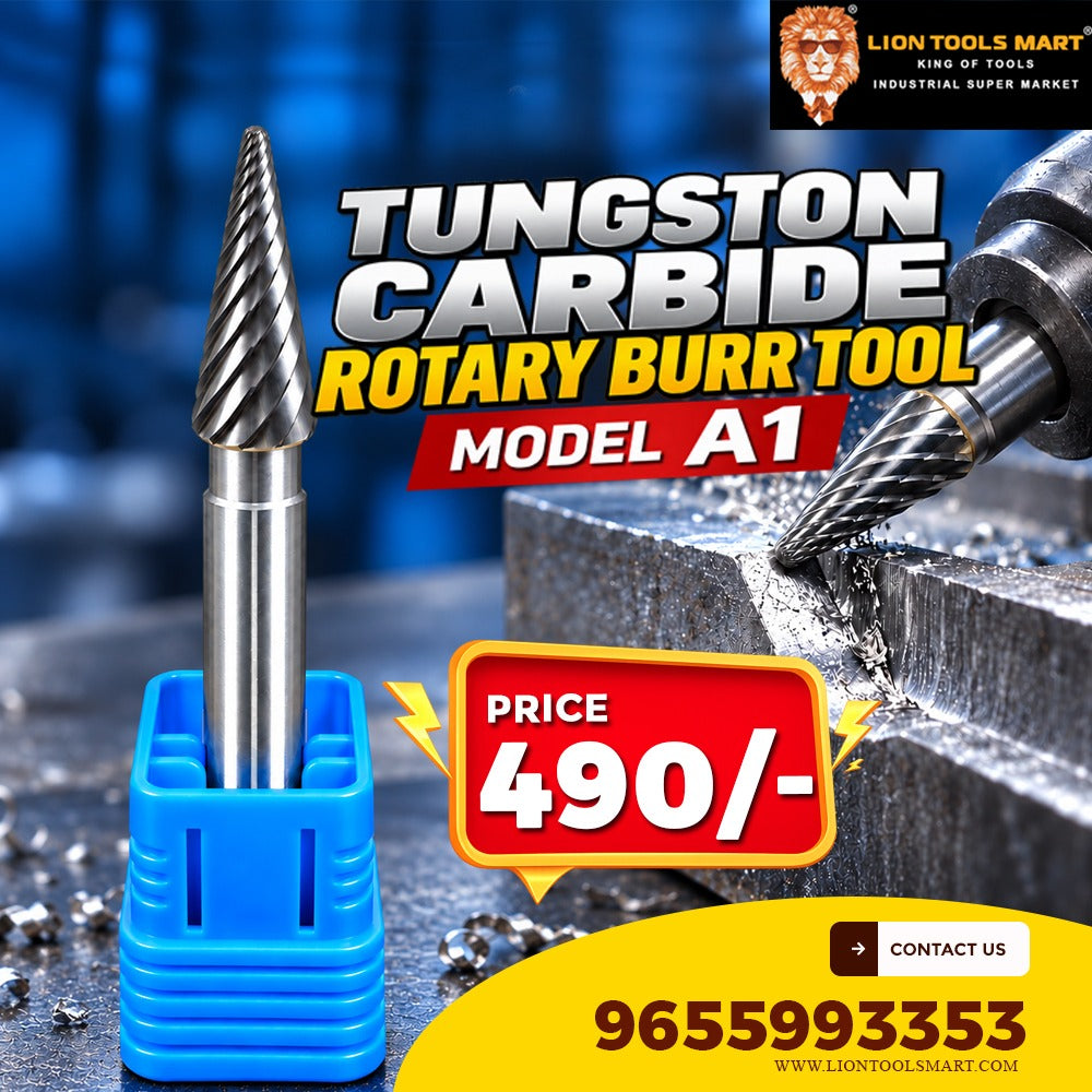 Tungsten Carbide Rotary Burr Tool – Heavy Duty Die Grinder Bit