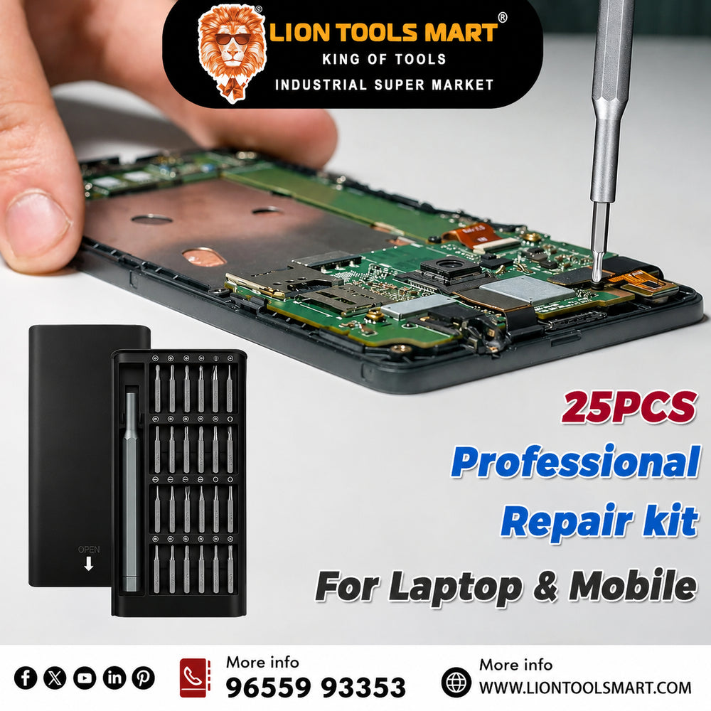 25-in-1 Professional Precision Repair Toolkit for Laptop & Mobile