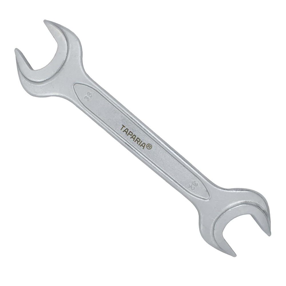 Taparia Double Ended Spanners Ribbed Chrome Plated DER Series | Professional Hand Tool