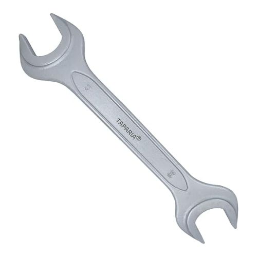 Taparia Double Ended Spanners Ribbed Chrome Plated DER Series | Professional Hand Tool