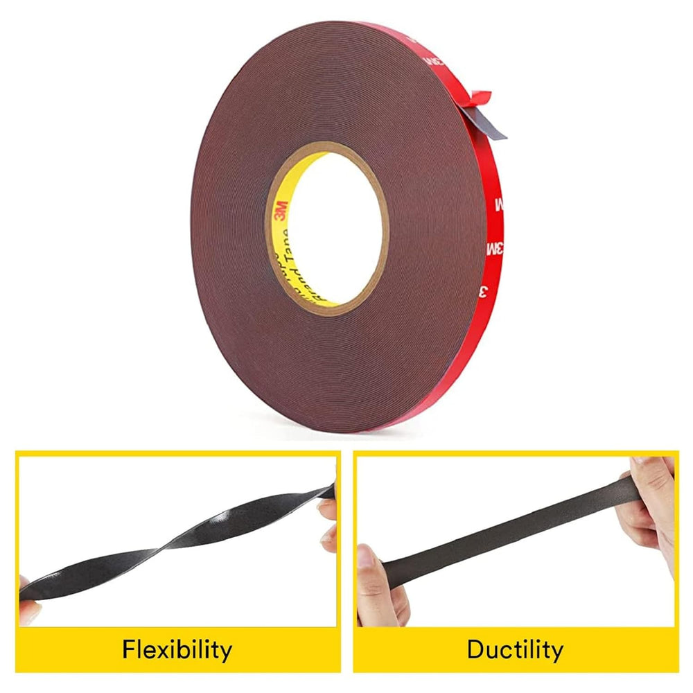3M Attachment Tape 1.2mmx4m IRB Blister | High-Quality Double-Sided Acrylic Foam Tape