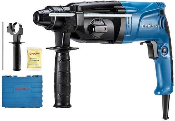 DONGCHENG DZC05-26B 800W SDS-Plus rotary hammer with auxiliary handle and case