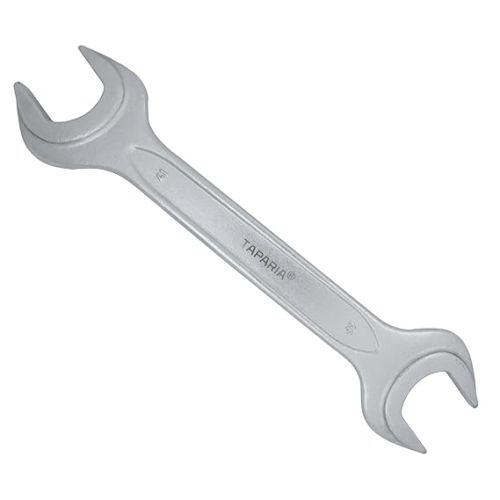 Taparia Double Ended Spanners Ribbed Chrome Plated DER Series | Professional Hand Tool
