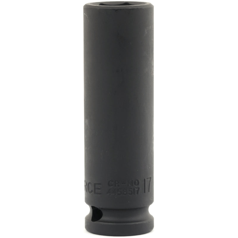 Force 1/2Inch Deep Impact Socket | Heavy Duty Chrome Molybdenum Impact Tool