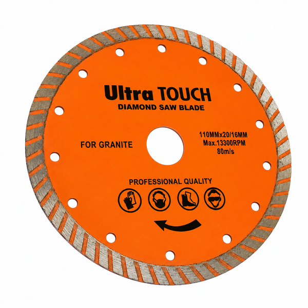 Ultra Touch 4Inch Thin Turbo Blade | High Speed Diamond Cutting Disc