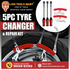 5-Piece Motorcycle & Bike Tire Lever Tool Kit – Heavy Duty Tire Irons with Rim Protectors