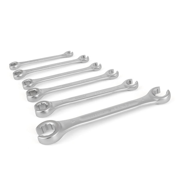 Force 6Pcs Assorted Metric Flare Nut Spanner/Wrench Set 5066 | Double End CR-V Line Wrench Set
