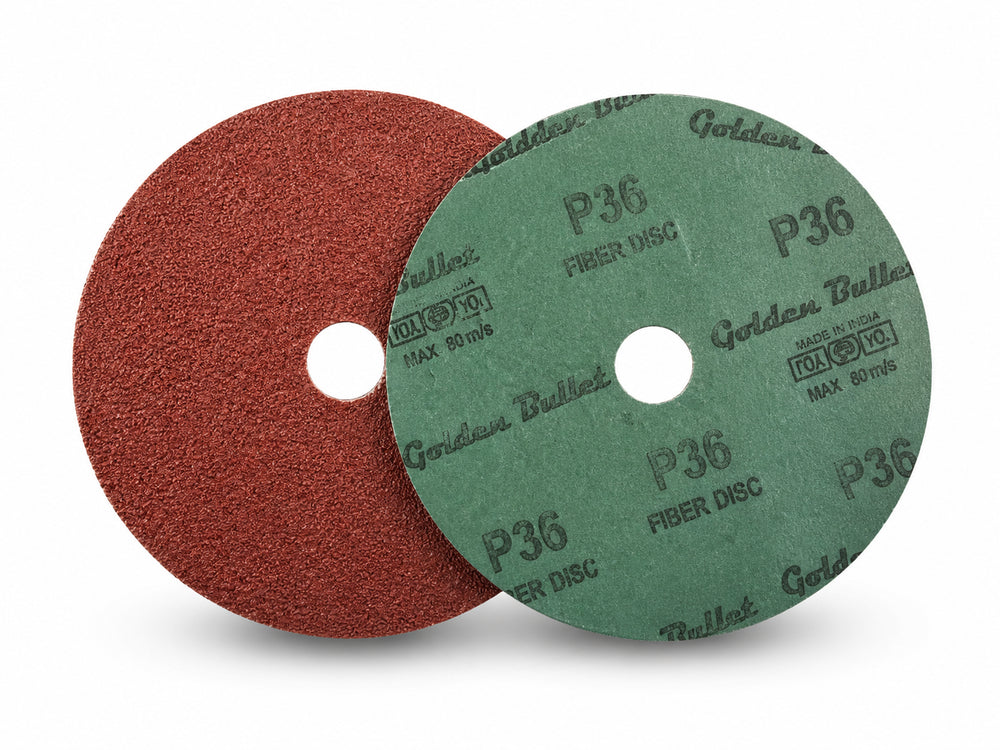 Bullet 5Inch Fiber Disc 125x0.6mm | High Performance Metal Sanding & Finishing Disc