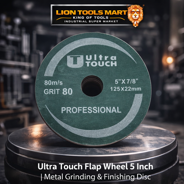 Ultra Touch Fiber Disc 5 Inch – Abrasive Grinding & Sanding Disc For Angle Grinder
