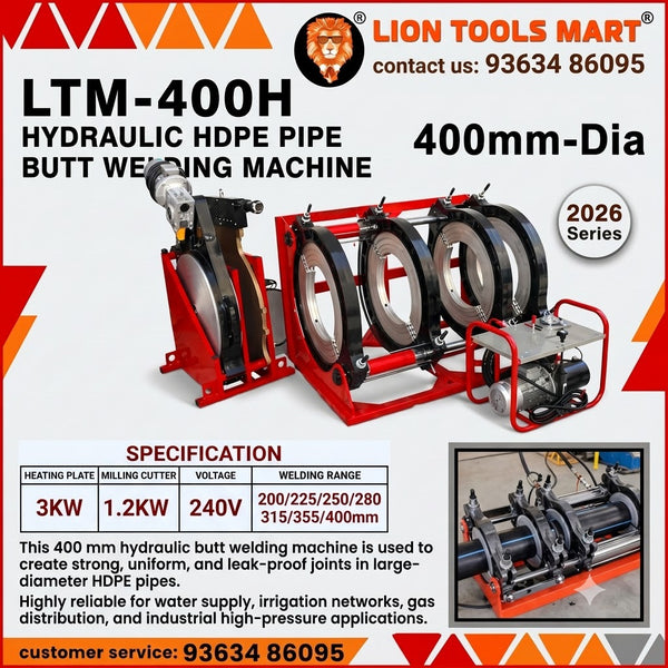 LTM-160M Electric HDPE Pipe Manual Butt Pipe Butt Fusion Welding Machine