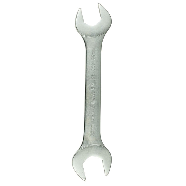 Stanley 72-060 32x36mm Double Open End Jumbo Spanner made from Chrome Vanadium steel with Maxi-Drive™ anti-slip jaws. Ideal for heavy machinery, construction, industrial maintenance, mining, and engineering applications.
