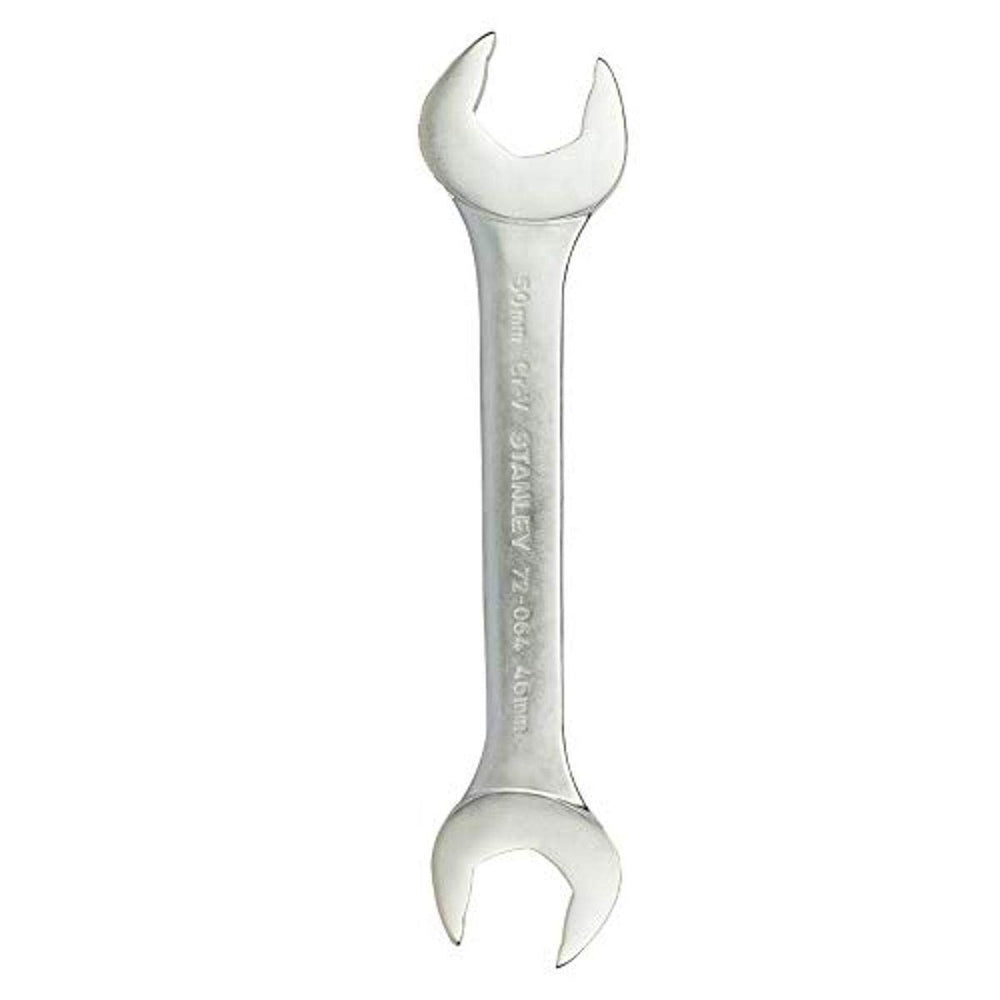 Stanley 46x50mm Double Open End Spanner Jumbo Series 72-064 | Heavy Machinery, Industrial Maintenance, Construction & Engineering Applications