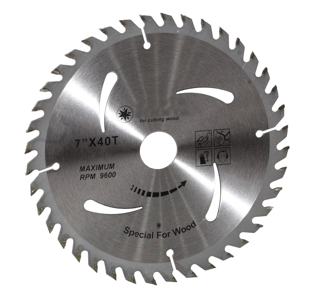 Ultra Touch 7×40T TCT Wood Cutting Saw Blade | Precision Smooth Cut Circular Blade