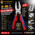 8-in-1 Multifunctional Electrical Measuring Plier / Wire Stripper | Wire Cutting, Crimping & Measuring Tool
