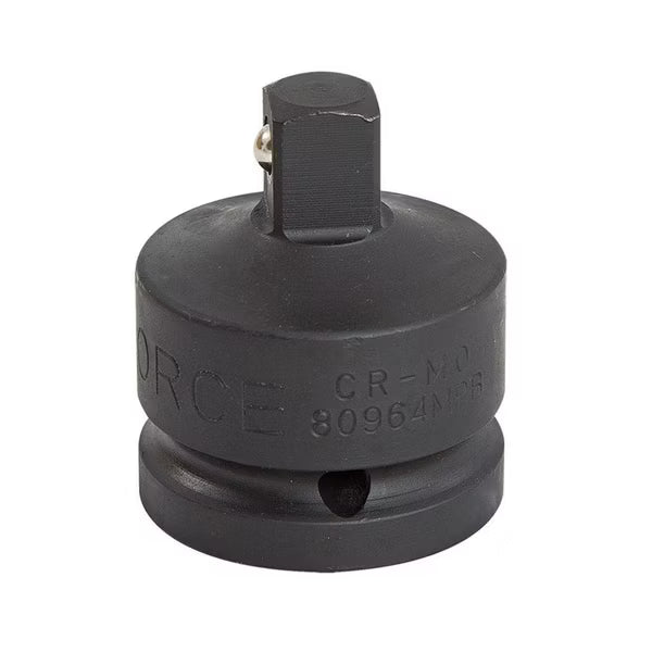 Force 80964MPB Impact Adaptor 3/4Inch (F) x 1/2Inch (M) Ball Type | Heavy Duty Drive Adapter