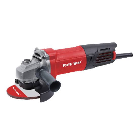 Ralli Wolf RF9-100 Angle Grinder 900W, 100mm (4 Inch), 11000 RPM Double Insulated Electric Grinding Machine\; m m,.     l,