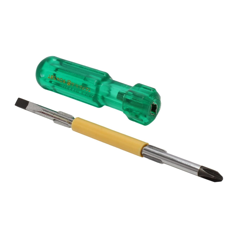 Taparia Black Tip Two In One Screw Drivers | Professional Dual Tip Screwdriver