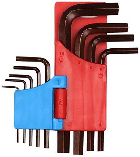 TAPARIA ALLEN KEY 9PCS SET AKM9 | BROWN FINISH (SIZES IN MM)