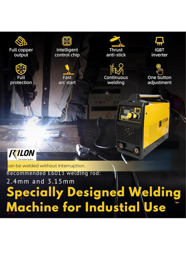 Rilon ARC 280L Dual Voltage Inverter Welding Machine | Single Phase 220V / Three Phase 380V