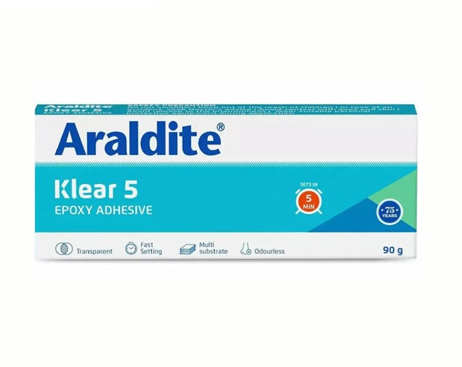 Araldite Klear 5 Epoxy Adhesive 90GM