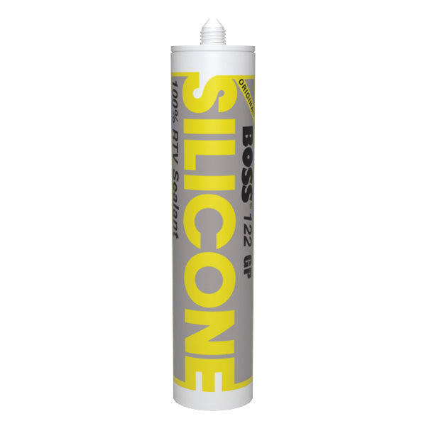BOSS Clear Silicone Sealant | Waterproof Transparent RTV Adhesive