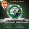 Bullet 4Inch (110mm) MCB Eco Green Segmented Marble Cutting Wheel | High Speed Diamond Blade