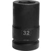 Baum 25.4mm 1Inch Drive Deep Impact Socket Art 397 | Wide Application for Automotive, Heavy-Duty & Industrial Use