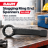 Baum Slogging Spanner, Art 66B Spanner, Slogging Ring Spanner, Ring End Spanner, Striking Spanner, Heavy Duty Spanner, Industrial Spanner, Mechanical Spanner, Workshop Hand Tool