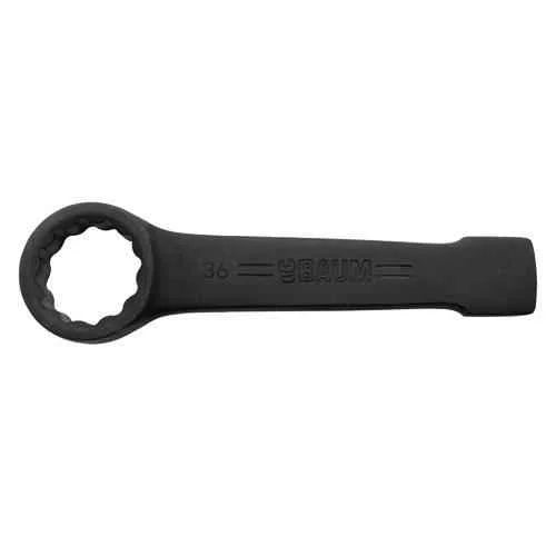 Baum Slogging Spanner, Art 66B Spanner, Slogging Ring Spanner, Ring End Spanner, Striking Spanner, Heavy Duty Spanner, Industrial Spanner, Mechanical Spanner, Workshop Hand Tool