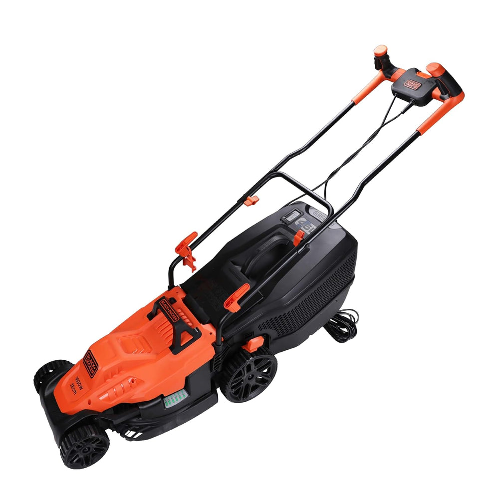 Black & Decker BEMW471BH Lawn Mower 1600W | High Power Electric Grass Cutting Machine