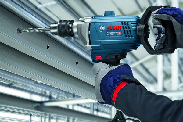Bosch, Bosch GBM 1600 RE, GBM 1600 RE, 850W Drilling Machine, 16mm Drilling Machine, 11Nm High Torque Drill, Rotary Drill, Heavy Duty Drill, Professional Drill, Corded Drill Machine, Wood Drilling Machine, Metal Drilling Machine, Aluminium Drilling Machine, Woodworking Drill, Metalworking Drill, Construction Drill, Mixing Drill, Mortar Mixing Machine, Plaster Mixing Drill, Adhesive Mixing Machine, Paint Mixing Drill, 3–16mm Keyed Chuck Drill, 40mm Wood Drilling Capacity, 16mm Steel Drilling, D-Handle Drill,