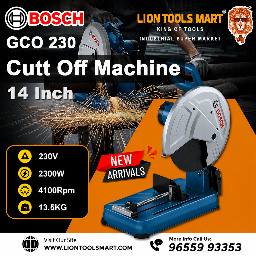 Bosch GCO 230 Professional Metal Cut-Off Machine – 14 Inch, 2300W