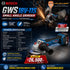 Bosch GWS 18V-11S Cordless Small Angle Grinder (18V, 100mm) – Heavy Duty Performance Kit | Kickback & Overload Protection | Brushless Motor | for Cutting & Grinding