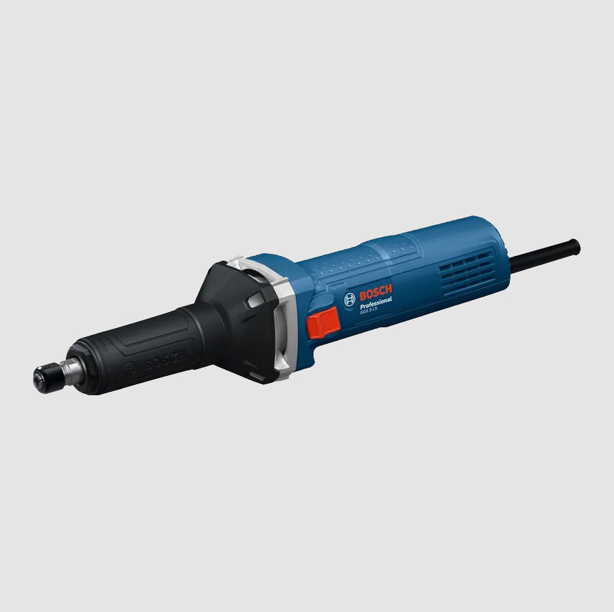 Bosch Straight Grinder 550W 6mm GGS 5 LS | Metal Grinding, Weld Finishing, Deburring, Polishing & Industrial Fabrication Applications