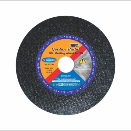 Bullet 7InchX1mm SS Cutoff Wheel Black 180x1x22mm | Ultra Thin Metal Cutting Disc