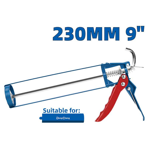 DongCheng 230mm (9 Inch) Steel Caulking Gun for Sealant Application – HD215201