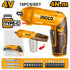 Ingco 19Pcs Electric Cordless Screwdriver Set 4V CSDLI0442 | Rechargeable Screwdriver Kit