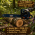 Ferm CSM221 22Inch/550mm Gasoline Chain Saw 58CC